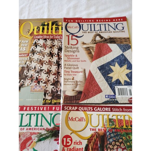 9 McCalls Quilting Magazines Lot 20012002 2003 2008 2010 2011 2015 2018 Issues - Picture 11 of 13